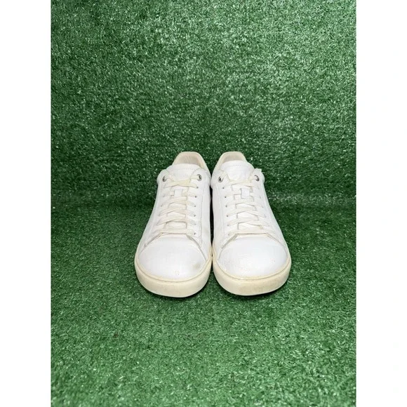 Birkenstock Shoes Low Bend White Leather Casual Sneakers Womens Size 9 EU 40 - Picture 5 of 9